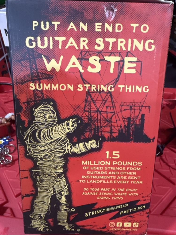 STRING THING Fret12 Guitar String Mummy