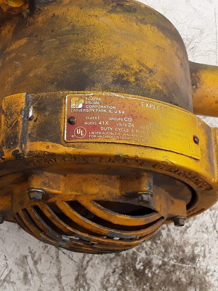 Federal Signal Explosion Proof Horn