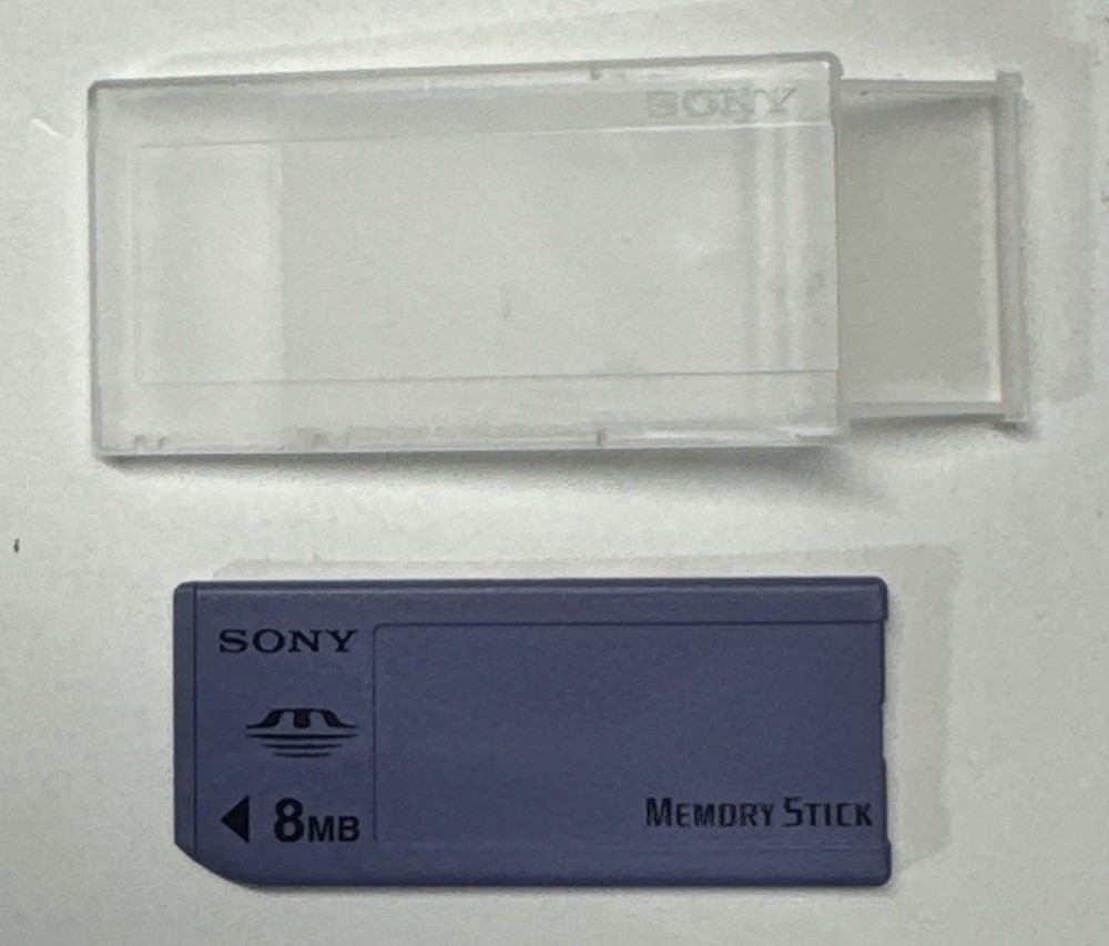 Sony Genuine Memory Stick 8MB MEGABYTE MSA-8A Camera Memory Card