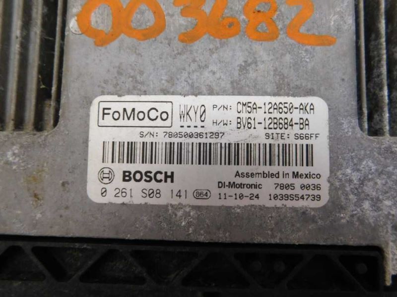 Engine ECM Electronic Control Module Gasoline VIN 2 Fits 12-14 FOCUS 411697