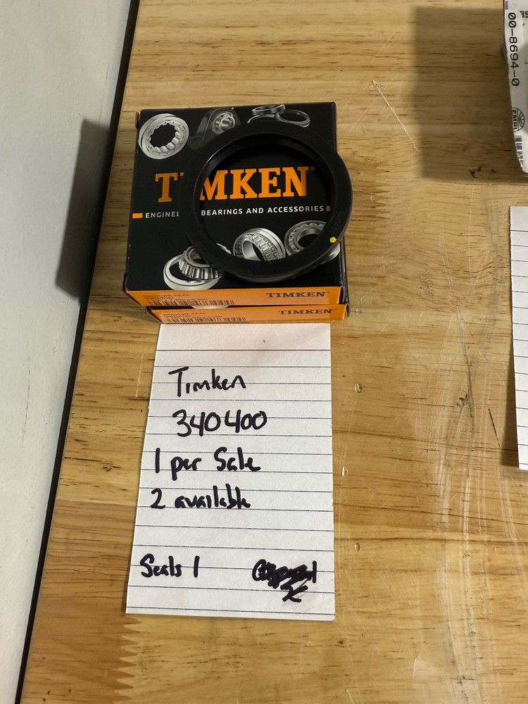 TIMKEN 340400 Seal (NEW IN BOX)