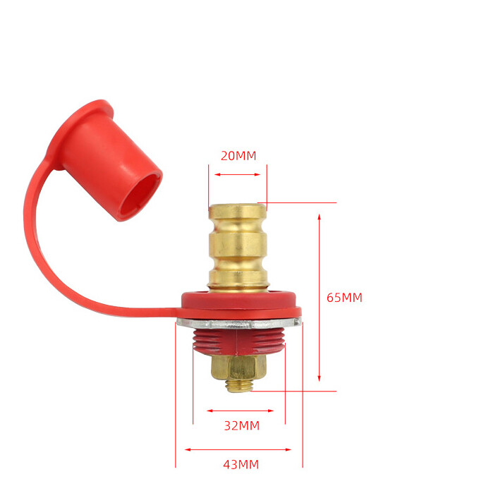 Positive Remote Battery Jumper Terminals Charging Post 3/8" Stud Connector
