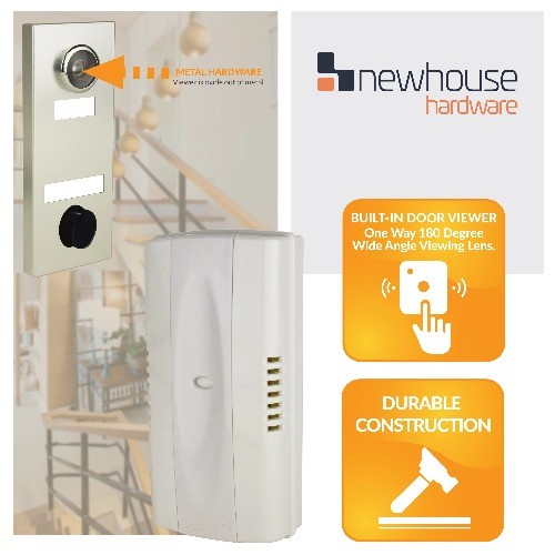 Newhouse Hardware MC145S Wireless Mechanical Two-Note Chime