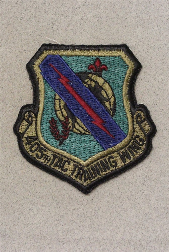 USAF Air Force Patch 4232: 405th Tactical Training Wing - subdued