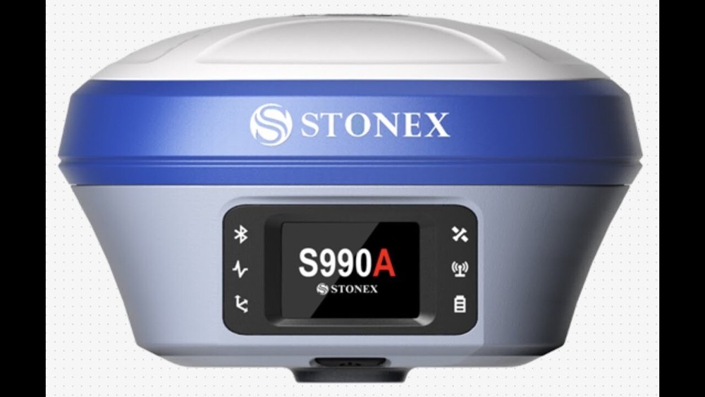 Stonex 990+ GNSS UHF/IMU Bundle, Rover, S80 Data Collector, Cube-a Software