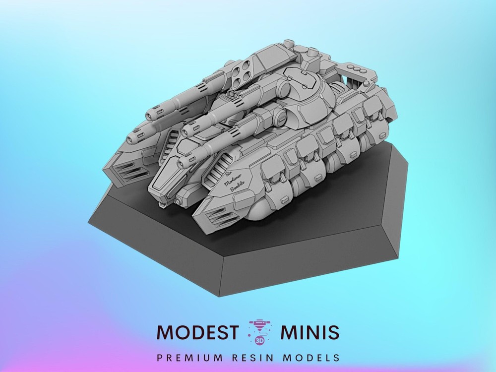 EpoHT Hover Tank | 1:265 | 285 | 6mm Battletech Scale |