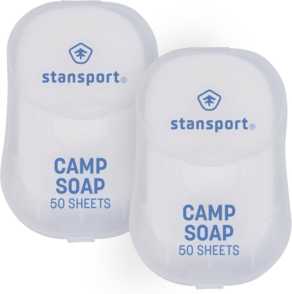 Camp Soap Sheets- 50 Counts (Pack of 2)