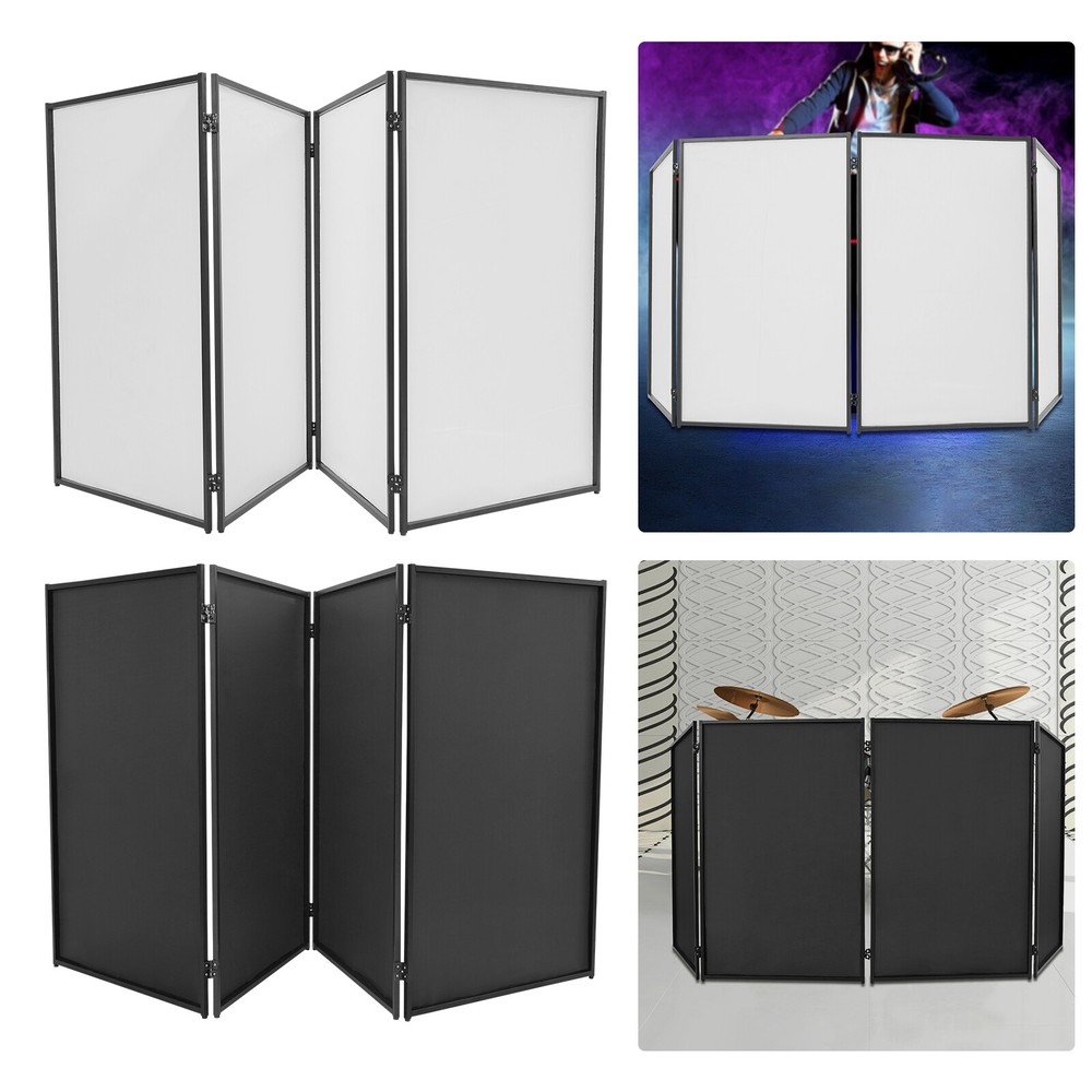 Portable Foldable 4-Panel Light Metal Frame Booth Free Standing Event Facade us