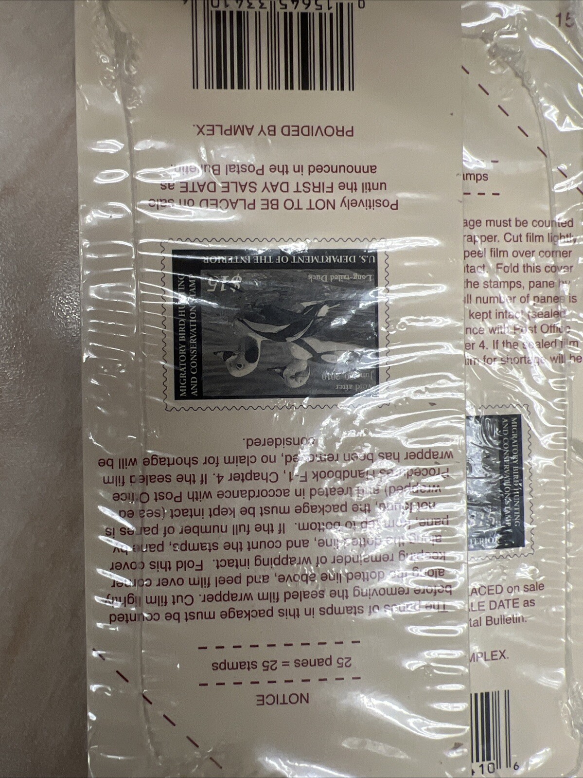 #RW76A 2009 / 2010 - US Federal Duck Stamp - LotP **New From Sealed Pack**