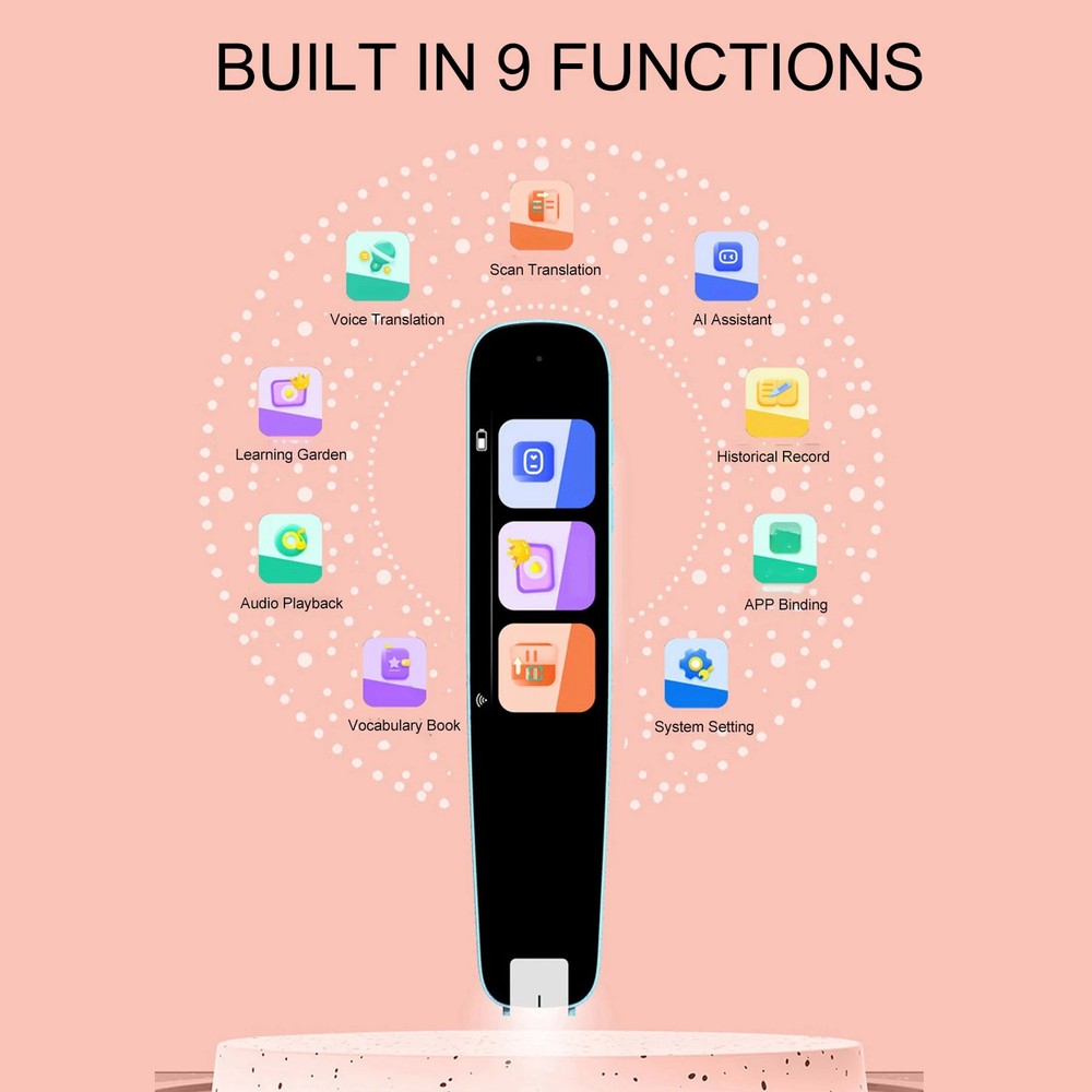 Language Scanner Pen Smart Scanner Pen Language Translator Electronic Dictionary