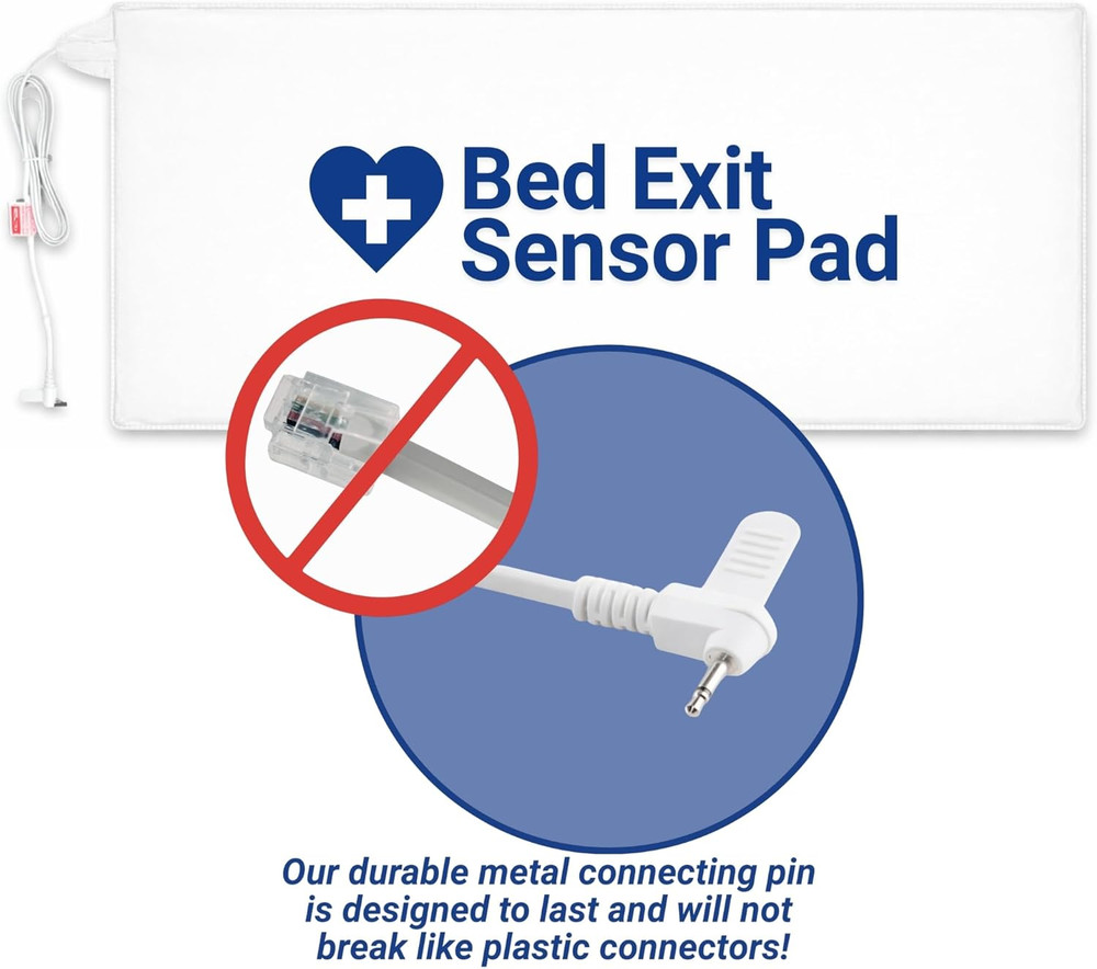 Bed Exit Alarm for Elderly Adults Fall Prevention - Long-Term 12 X 30 Sensor Pad