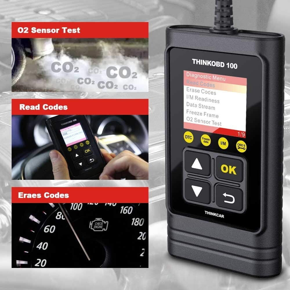 ThinkCar THINKOBD 100 OBD2 Scanner, OBD2/ EOBD Car Code Reader