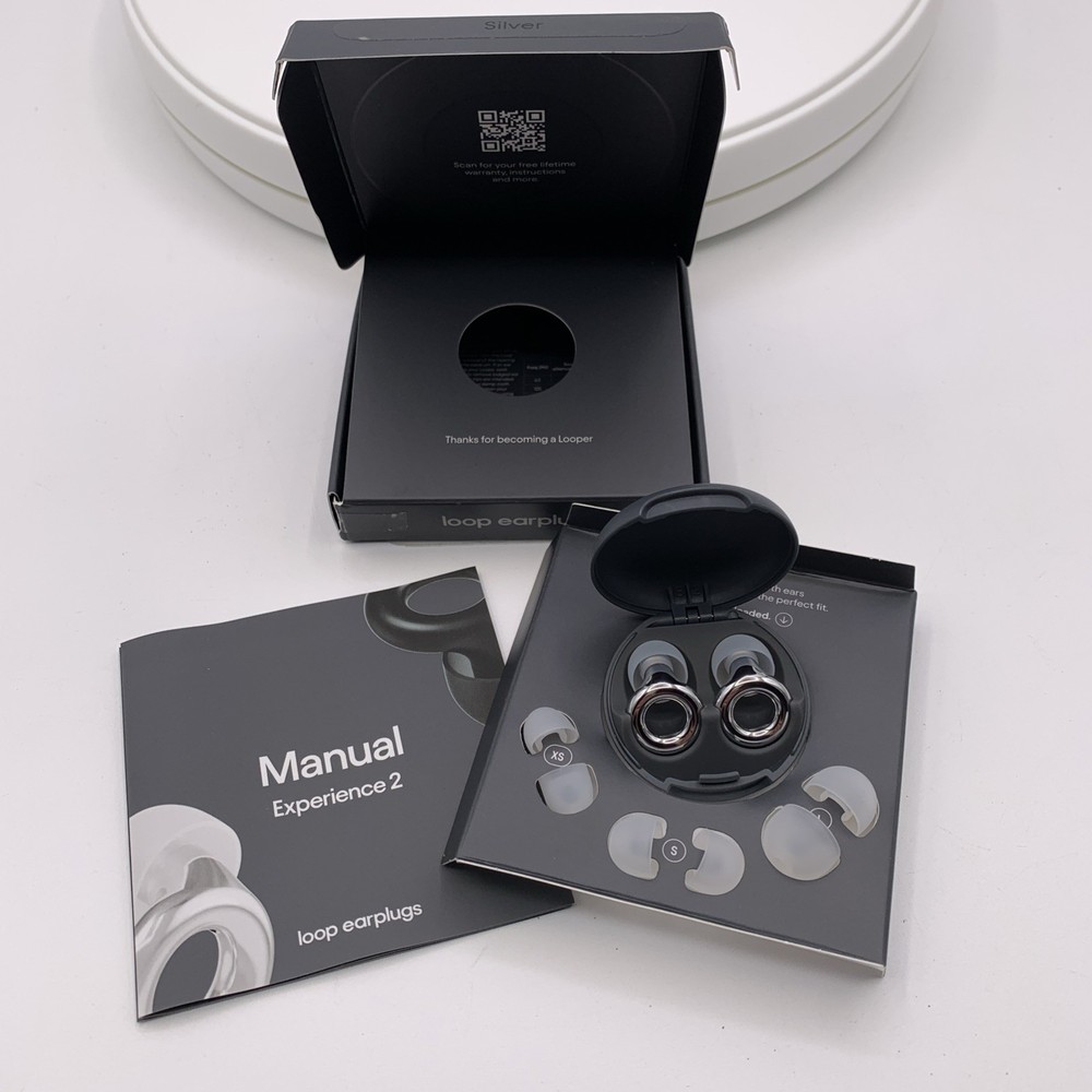 Loop Experience 2  Earplugs - Silver