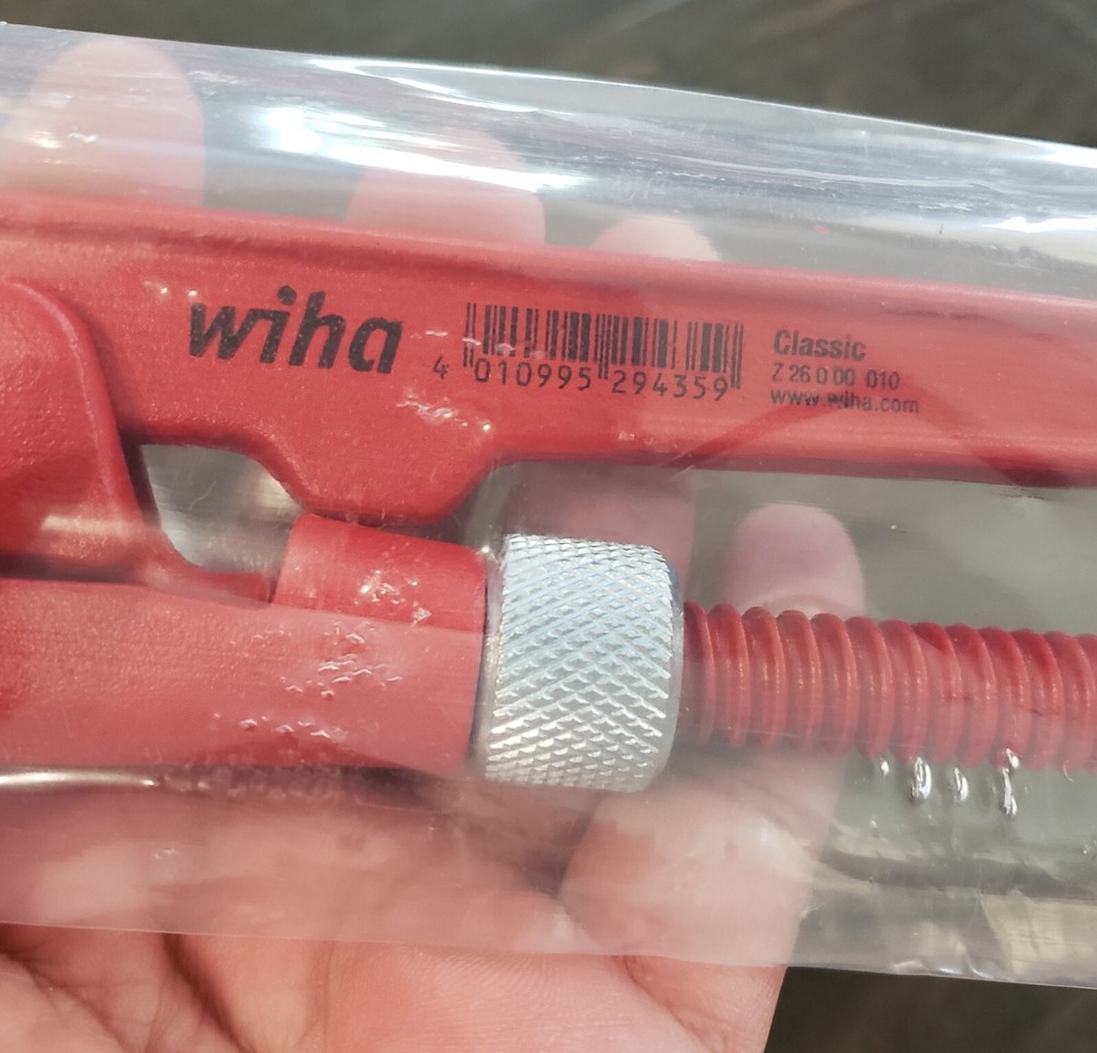 Pipe Wrenches 12" 3pc Set, Wiha 32995