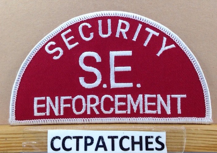 SE ENFORCEMENT SECURITY MICHIGAN (POLICE) SHOULDER PATCH MI