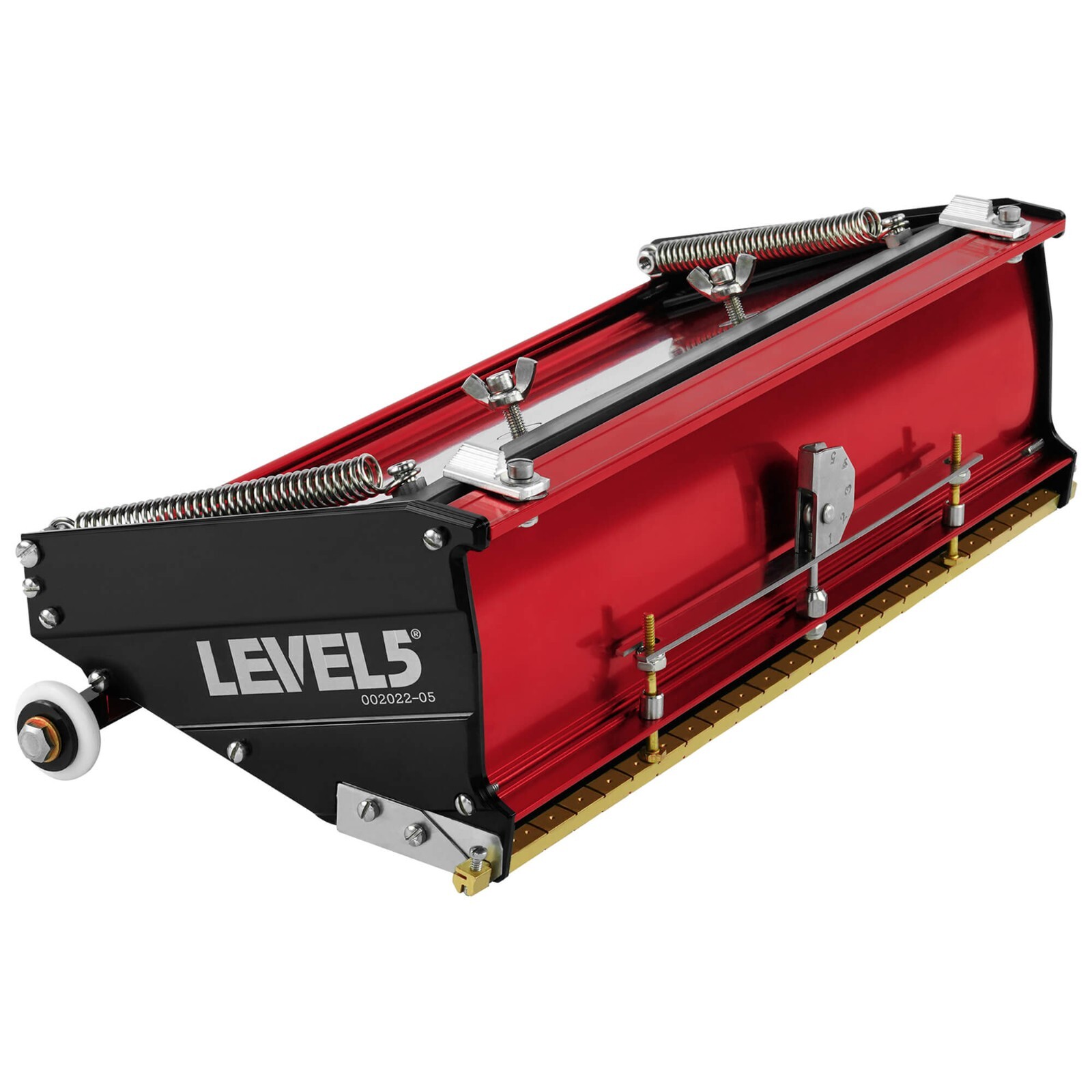 LEVEL5 Drywall Tool 12" Flat Box w/ 42" Standard Handle | 4-566