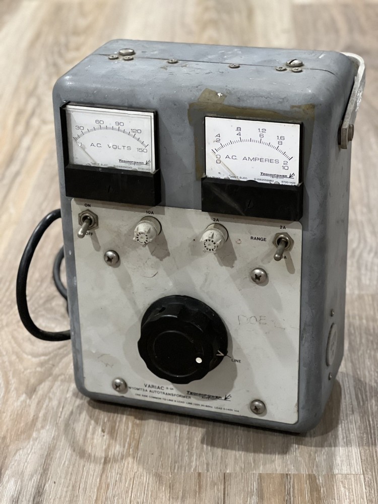 Technipower General Radio W10MT3A Variac 10A - Tested & Working
