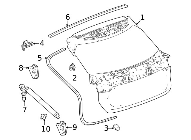 Genuine GM Lower Bracket 85525986