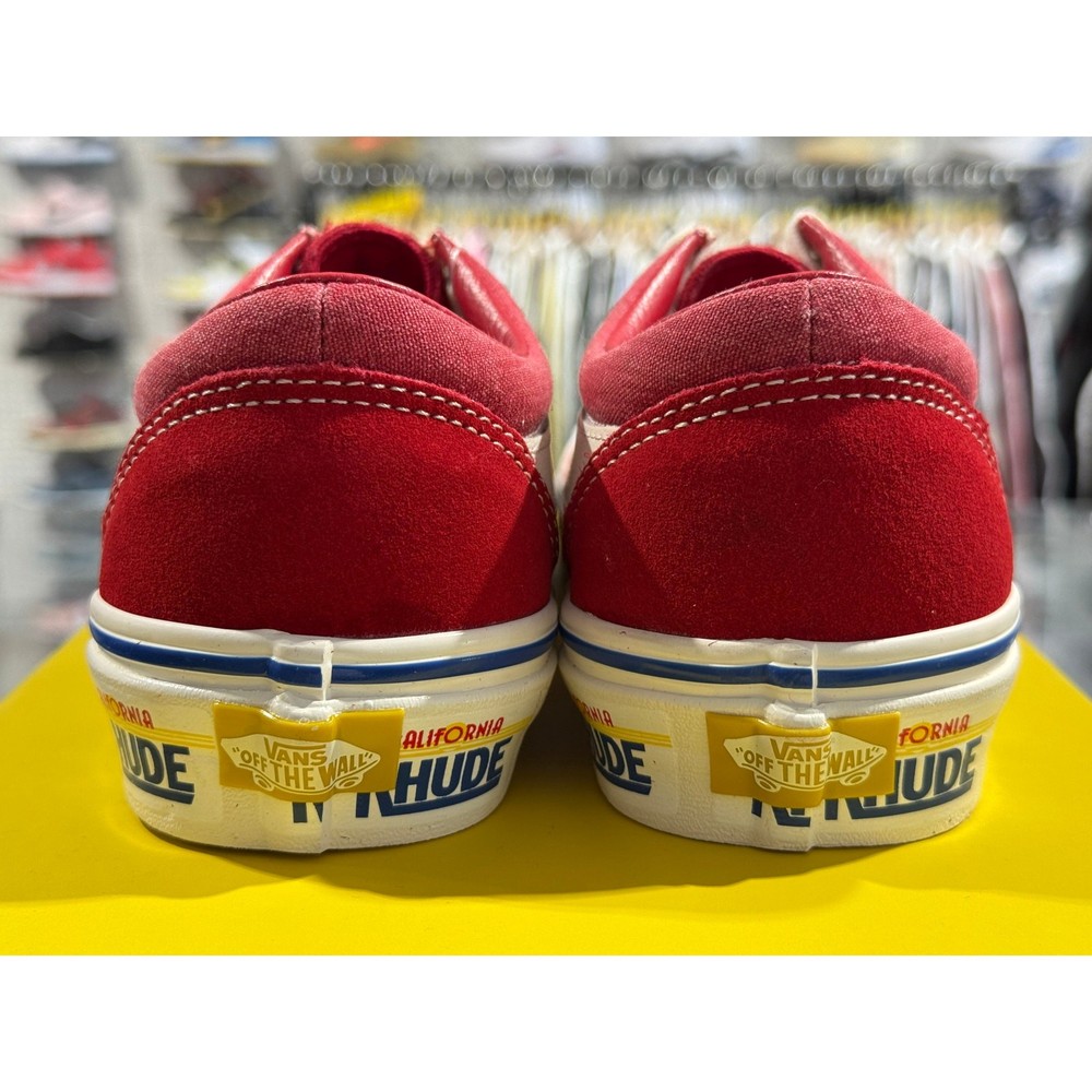 Vans Bold Ni -Rhude Red Size 7