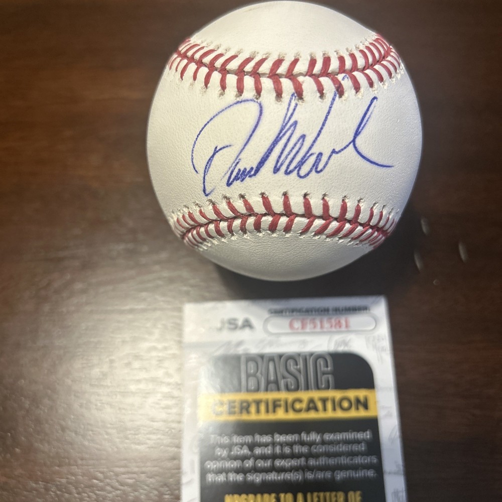 dalton varsho Signed Baseball. JSA