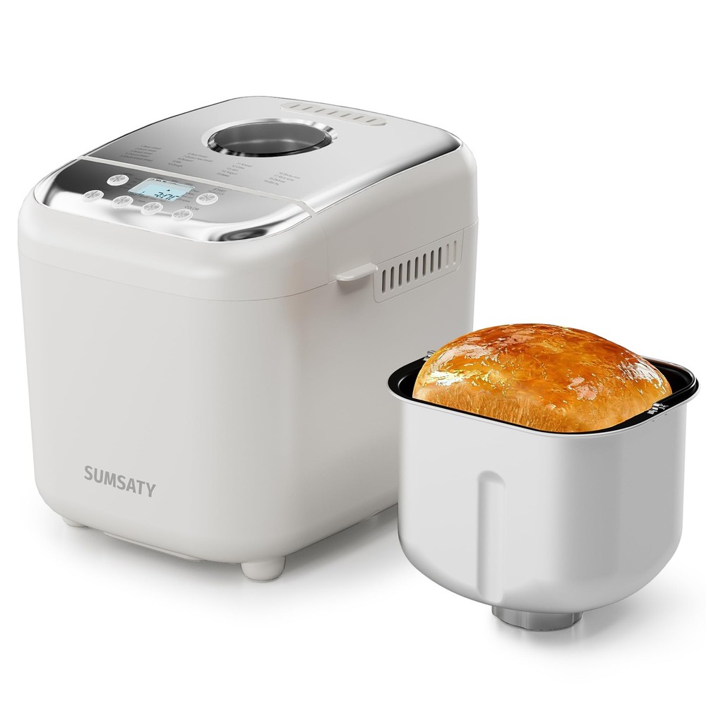 Bread Maker, 2.2LB 16-in-1 Bread Machine, Automatic Bread Maker Machine with ...