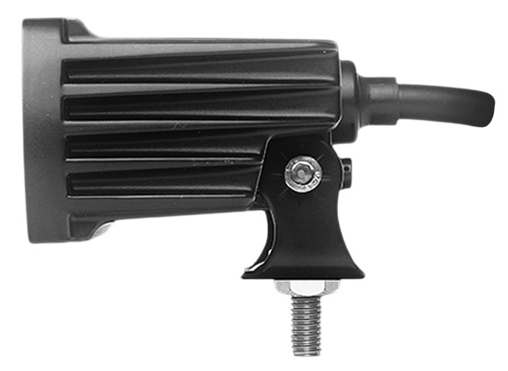 LED Work Light Reverse Light + Amber R65 LED Warning Strobe Lights Bracket Mount