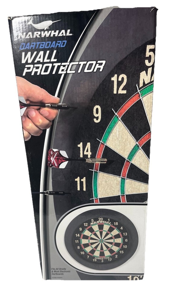 Narwhal Dartboard Wall Protector