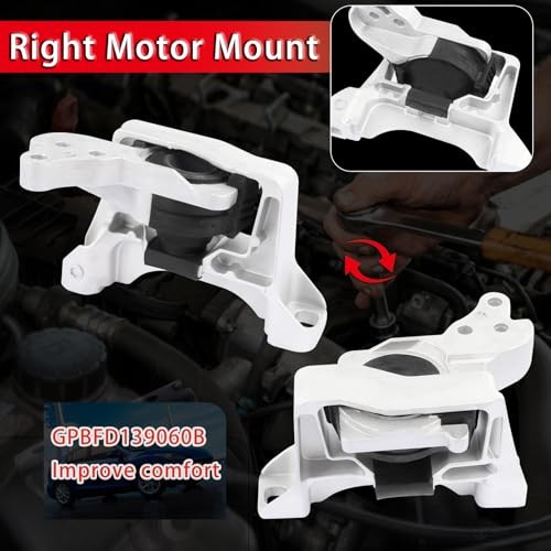 Right Engine Motor Mount Compatible with 2012-2013 2012-2013 Mazda 2.0L 2025