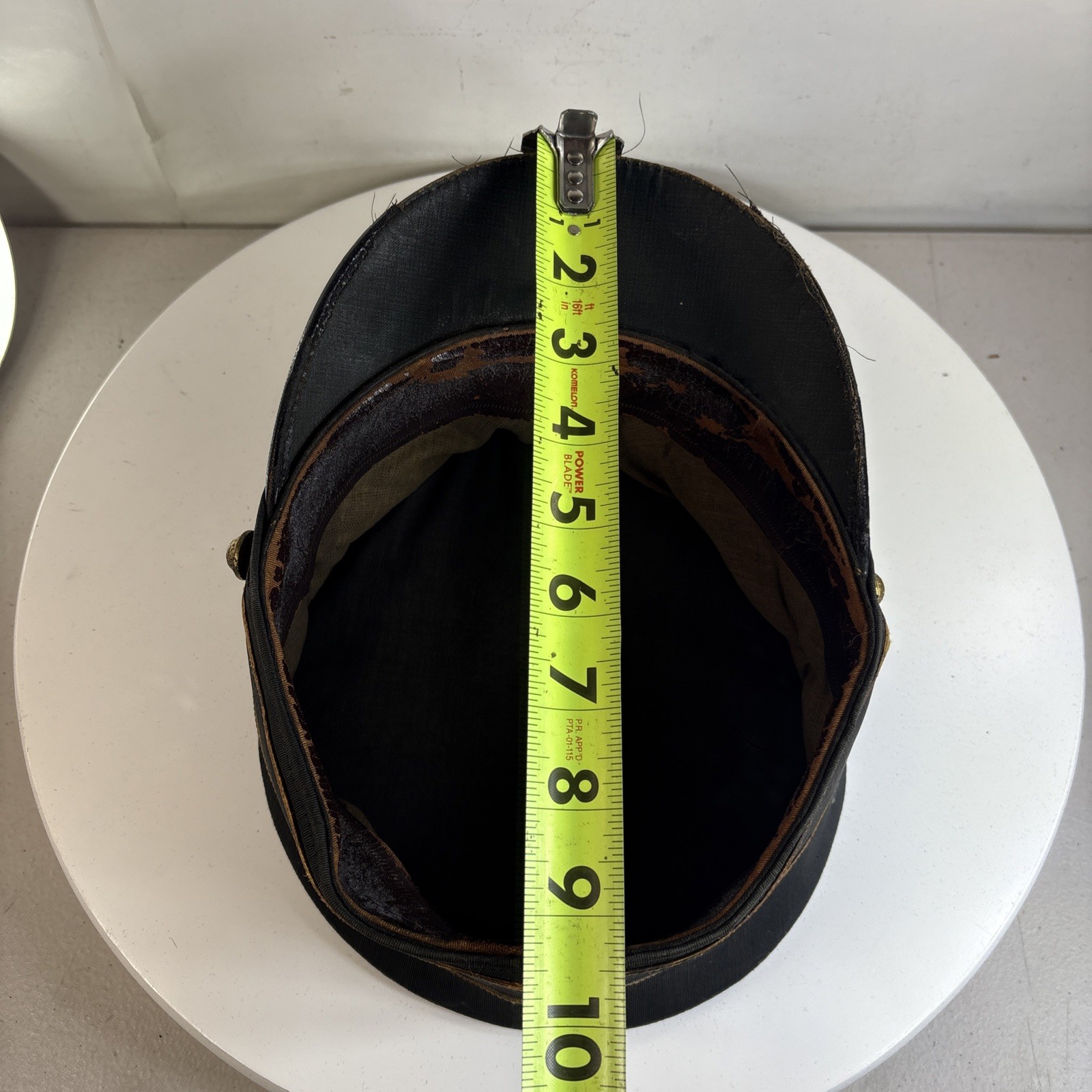 rare Civil War Veterans Kepi Hat Cap GAR Insignia Vintage Military 4C50