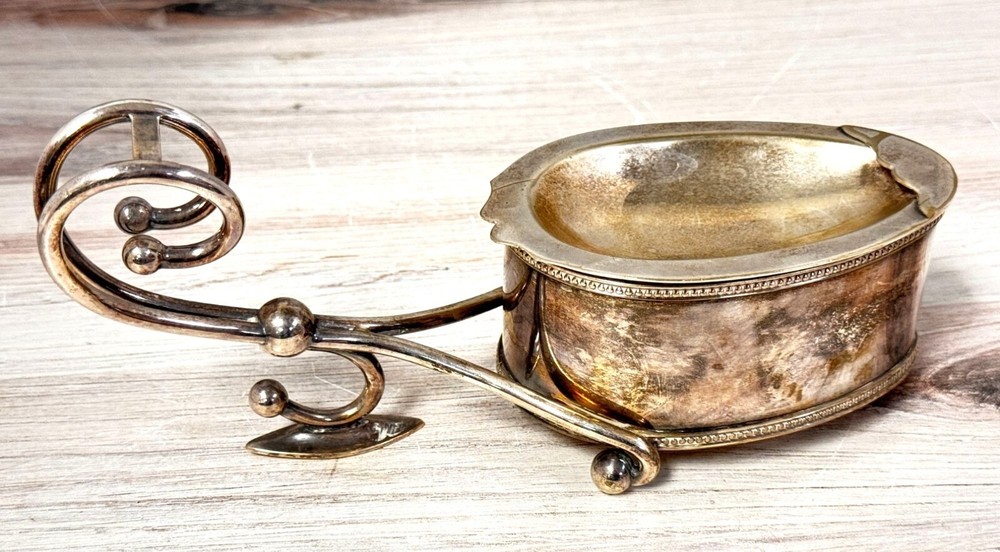 Vintage Martin Hall & Co Silver Plated Victorian Style Spoon Warmer #7616