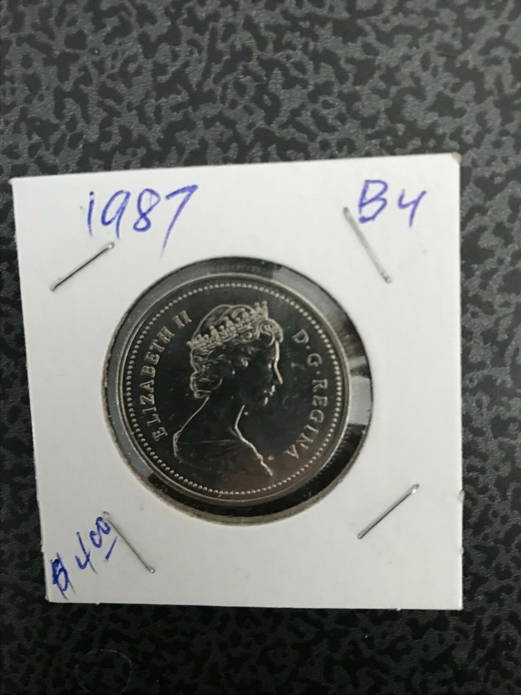 1987 Canada nickel 50 cents