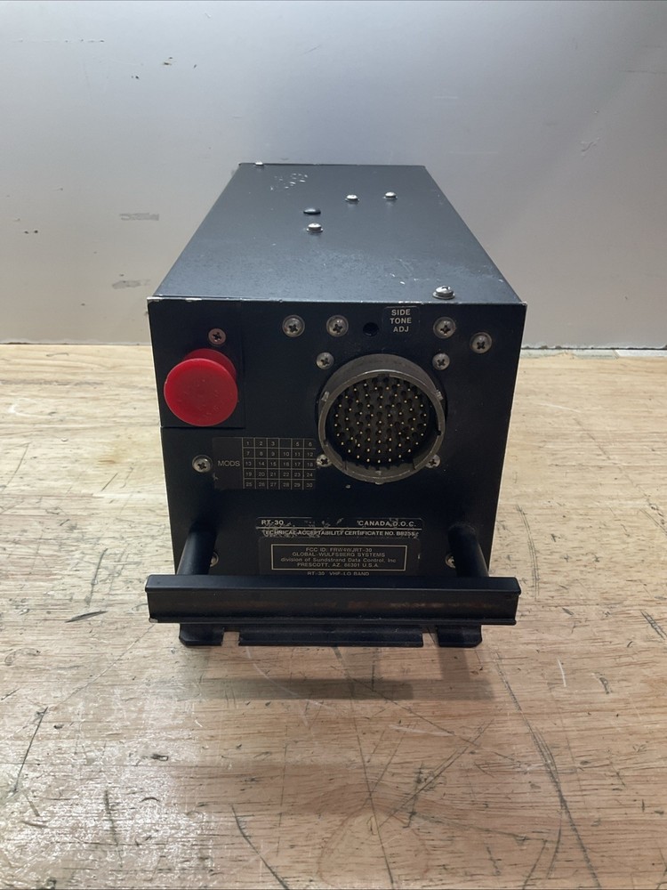 Global Wulfsberg RT-30 VHF-Lo Flexcomm FM Transceiver