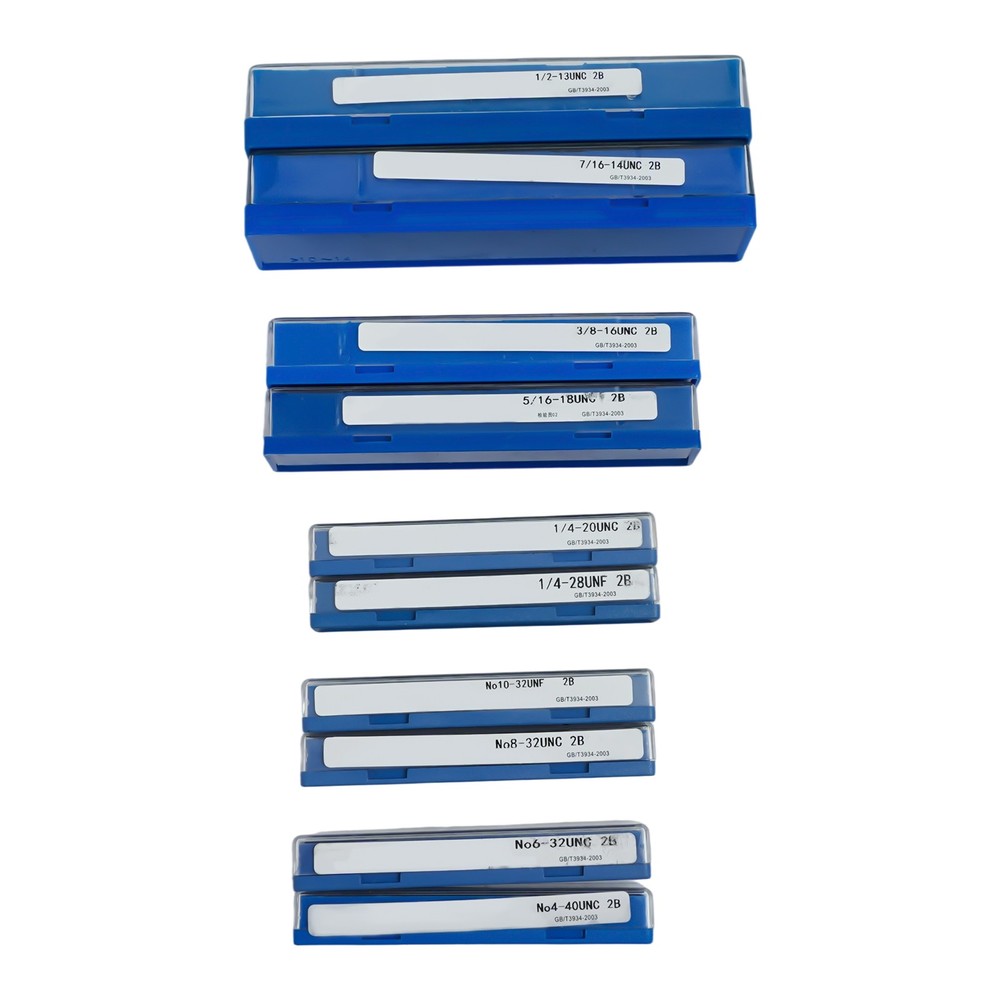 10 Pc Skd11 Thread Detection Tool Double End Thread Plug Gauge Go & No Go