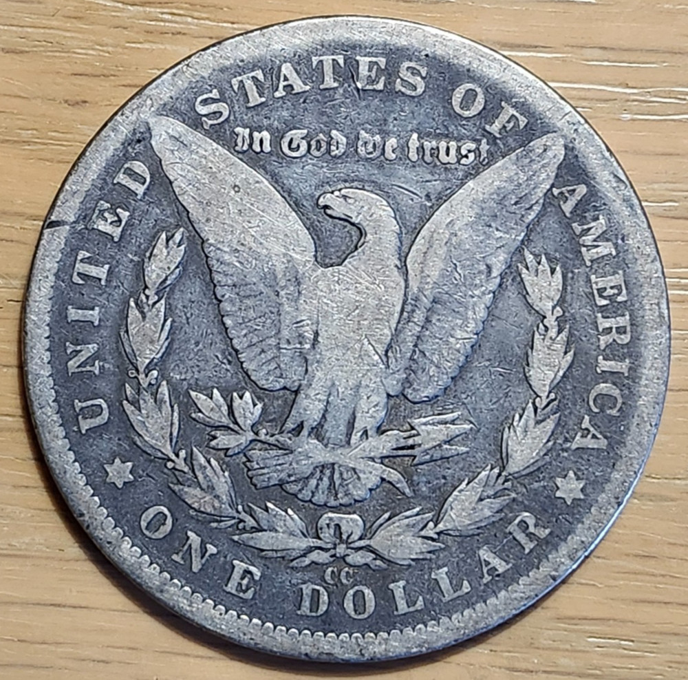 1893 CC MORGAN 90% SILVER