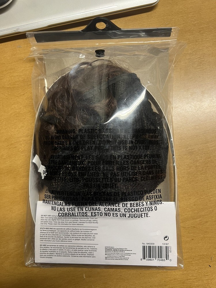 70s Disco Dude Wig (Brown)