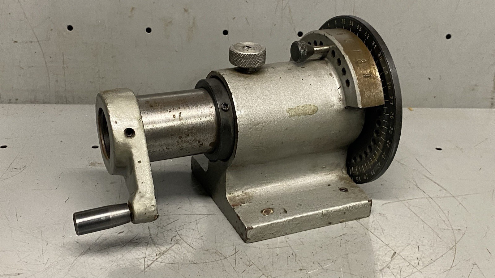 5C Collet Spin Indexer Jig Indexing Fixture With 1” Hardinge Collet