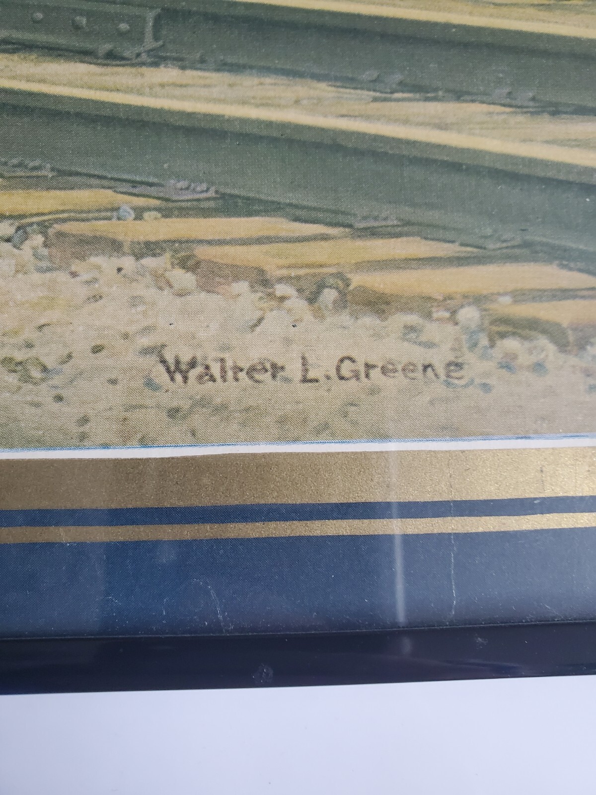 Vintage New York Central Hudson River Valley Train Railroad Travel Poster 24x20"