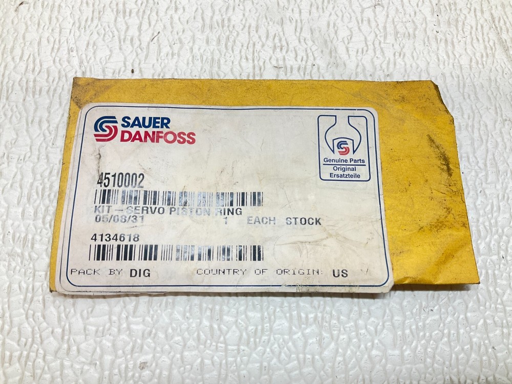 Sauer Danfoss 4510002 Servo Piston Ring Kit New (TSC)