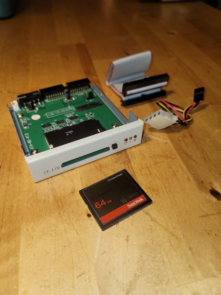 Akai MPC2000XL Compact Flash (CF) Card Drive Reader/Writer Complete Kit