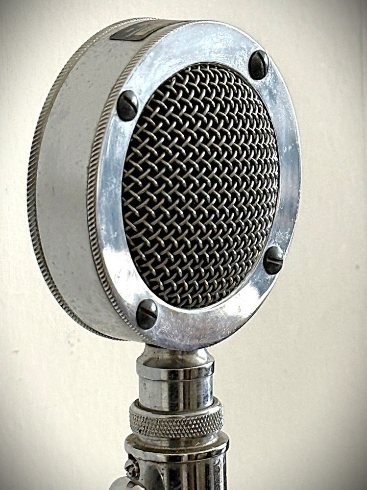Vintage 1940's Astatic D-104 Dynamic Microphone-modified, working great (d3)