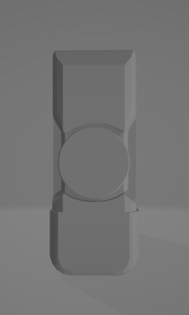 [3D Bro] Basic Mock LAM Mk23 Airsoft (Featureless)