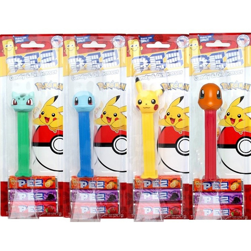 PEZ: Pokemon - Blister Pack Assorted Display (12)