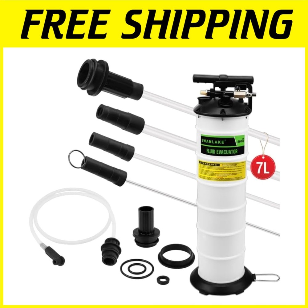 Professional 7L Pneumatic/Manual Fluid Extractor Pump