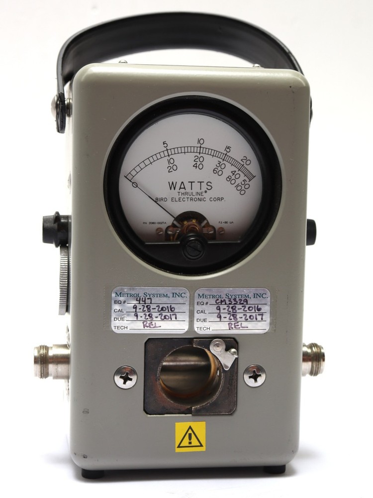 Bird 43 Thruline RF Wattmeter