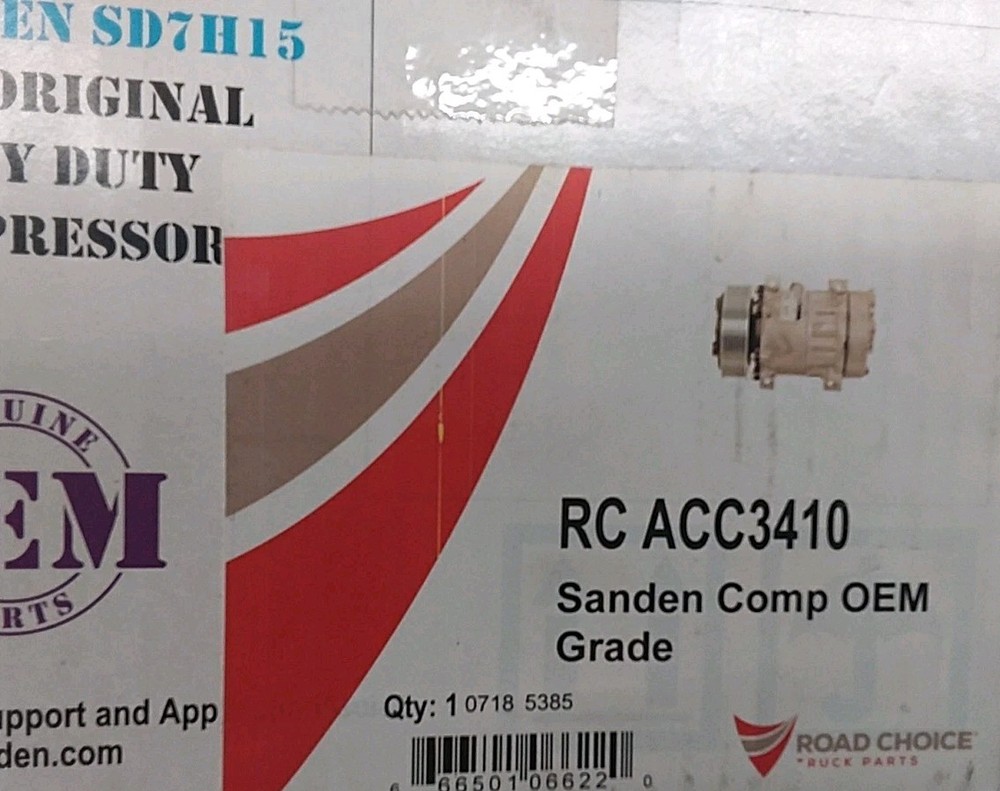 Sanden, 4493, COMP OEM GRADE,