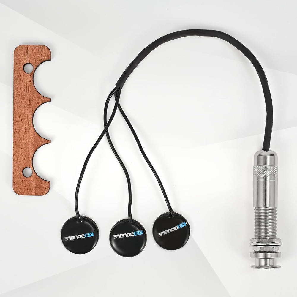 Instruments Passive Piezo Acoustic Guitar Pickup – Three Balanced Passive...