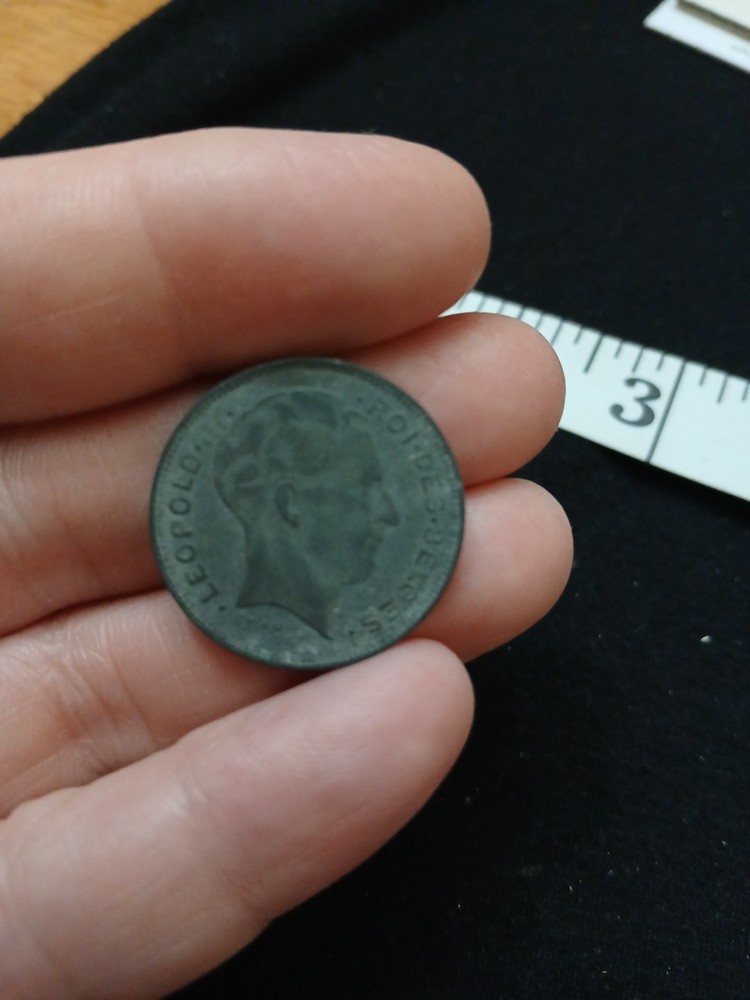 1943 Belgium 5 Francs