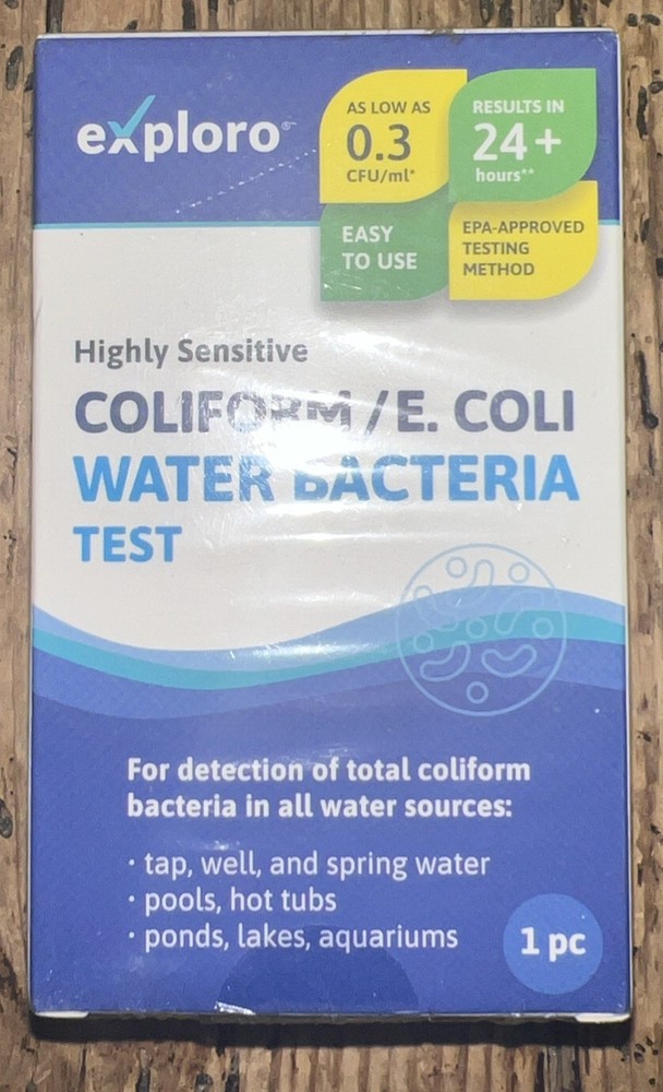 Explore Highly Sensitive Coliform/E. Coli Water Bacteria Test New