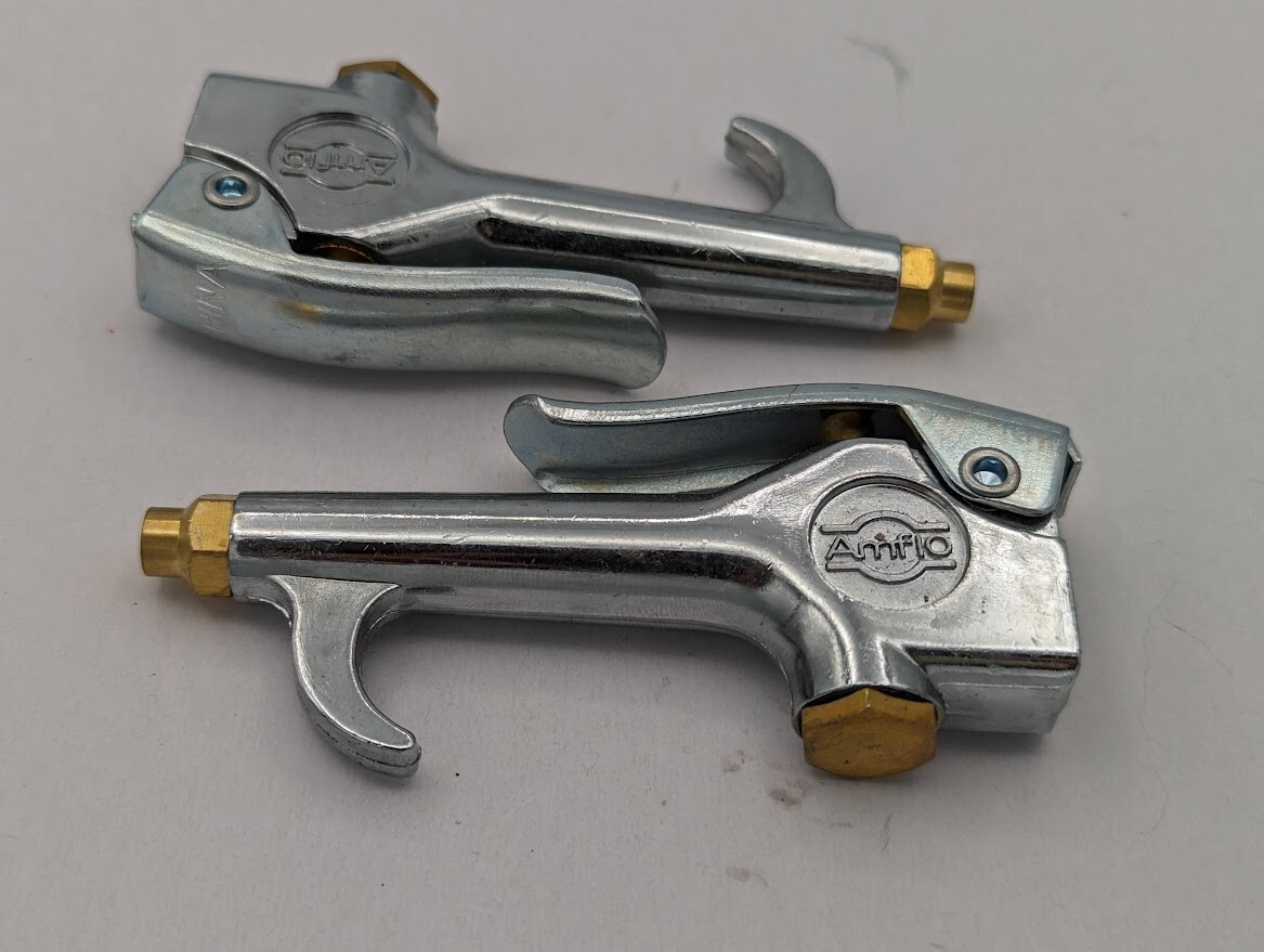 TWO PACK! 2X! AMFLO #200 GENERAL PURPOSE BLOW GUN ATTACHMENT LEVER TYPE 200 NEW!