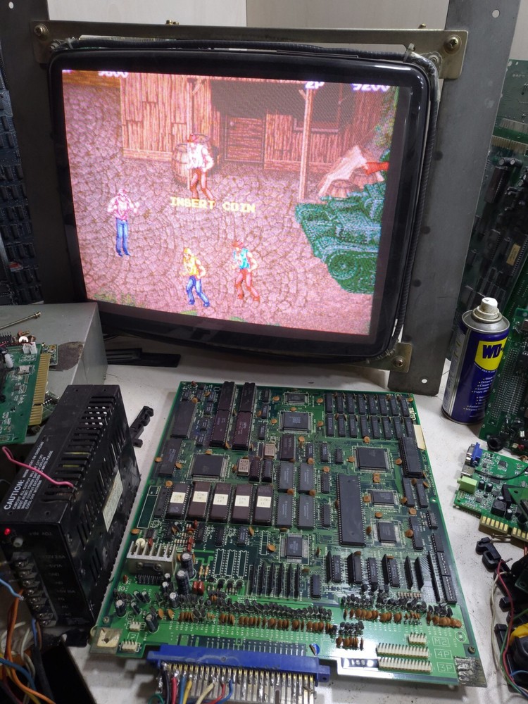 GROWL PCB TAITO WORKING